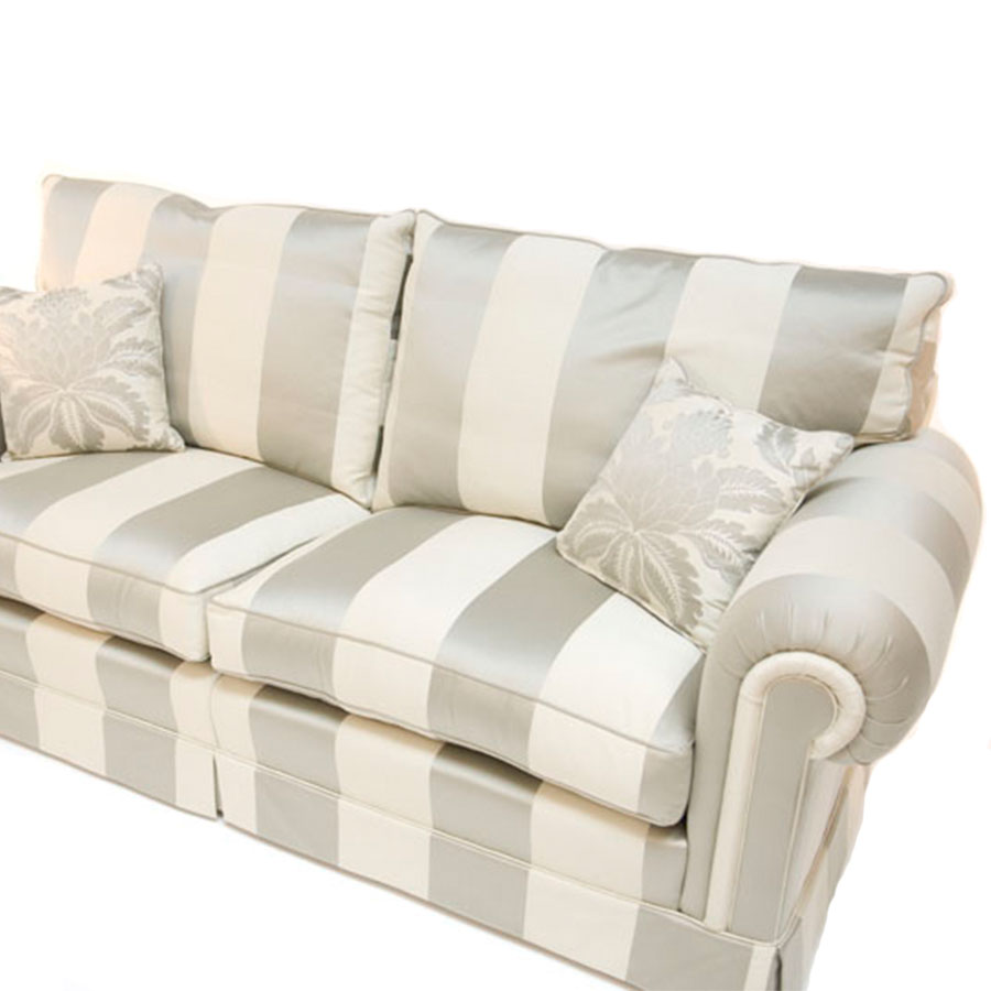 Duresta Waldorf 3 Seater 2 Cushion Sofa in Guinevere Range 8 Fabric